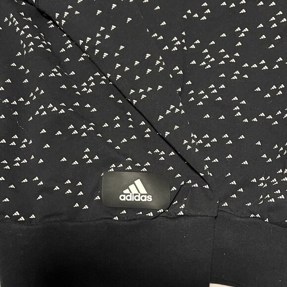 Adidas Black Woman'sSportswear Winners Badge of Sport Crew Sweatshirt Size L - Picture 8 of 16